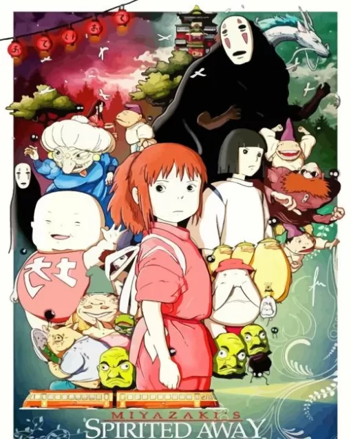 Spirited Away Poster Diamond Paints