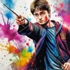 Splatter Harry Potter diamond paintings