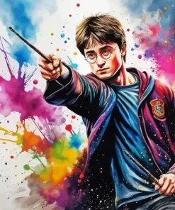 Splatter Harry Potter diamond paintings