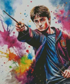 Splatter Harry Potter diamond paintings