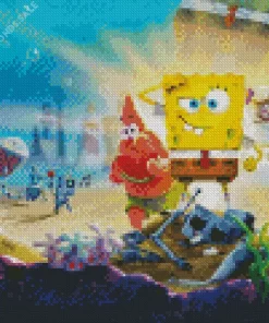 Spongebob Squarepants Art Diamond Painting