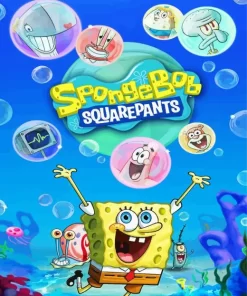 Spongebob Squarepants Cartoon Diamond Painting