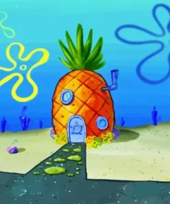 Spongebob Squarepants House Diamond Painting