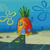 Spongebob Squarepants House Diamond Painting