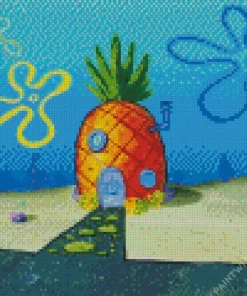 Spongebob Squarepants House Diamond Painting