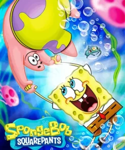 Spongebob Squarepants Poster Diamond Painting