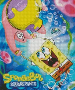 Spongebob Squarepants Poster Diamond Painting