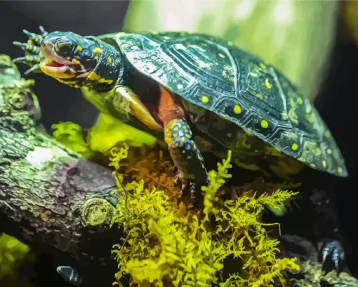 Spotted Turtle Diamond Painting