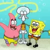 Squidward And SpongeBob Diamond Painting