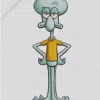 Squidward Character Diamond Painting