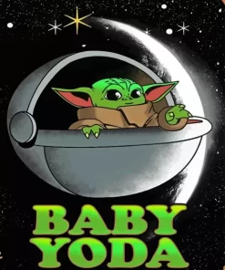 Star Wars Baby Yoda diamond dotz