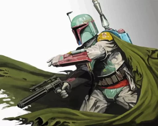 Star Wars Boba Fett diamond paints