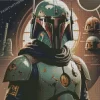 Star Wars Boba Fett diamond paints