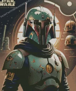 Star Wars Boba Fett diamond paints