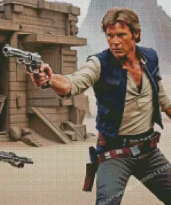 Star Wars Han Solo Character diamond paints