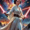 Star Wars Princess Leia Character diamond dotz