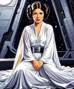 Star Wars Princess Leia diamond dotz