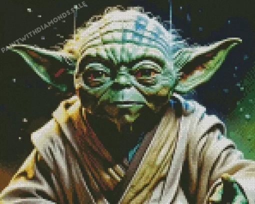 Star Wars Yoda Character diamond paints