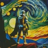 Starry Night boba fett diamond paints