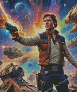 Stars Wars Han Solo diamond paints