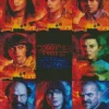 Stranger Things Cast Diamond By Numbers