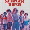 Stranger Things Characters Poster Diamond By Numbers