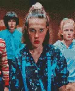 Stranger Things Serie Friends Diamond By Numbers