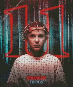 Stranger Things Serie Poster Diamond By Numbers