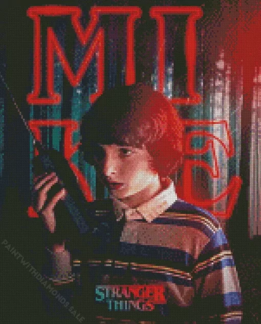 Stranger Things Will Byers Diamond By Numbers