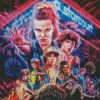 Stranger Things Diamond By Numbers