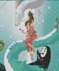 Studio Ghibli Spirited Away Diamond Dotz