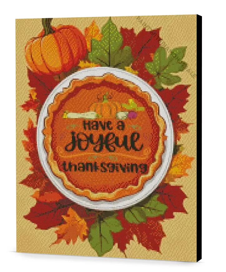 Happy Thanksgiving II Thanksgiving diamond Painting kits