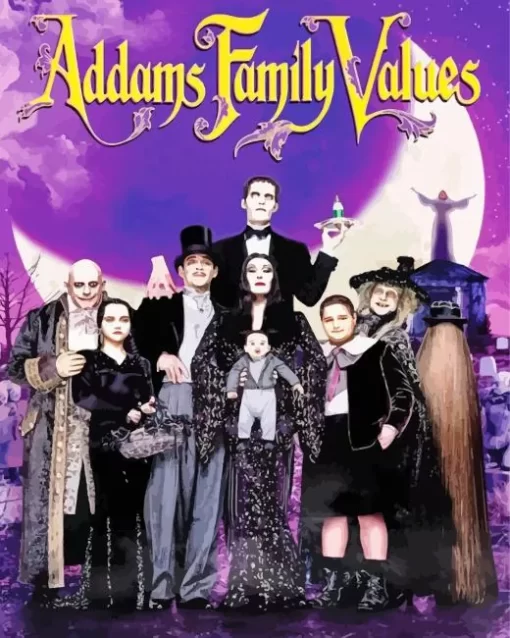 The Addams Family Diamond Paintings