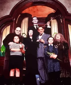 The Addams Family Horror Movie Diamond Paintings