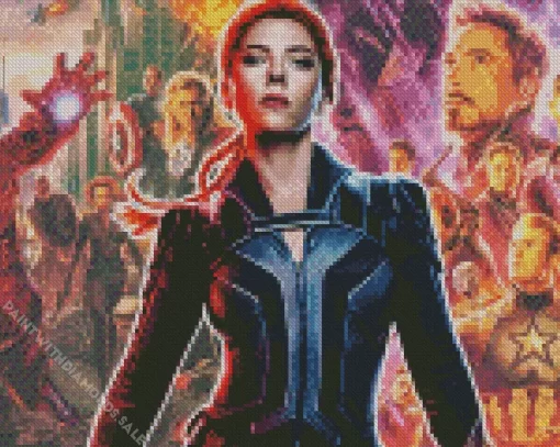 The Avengers Cast Diamond Painting