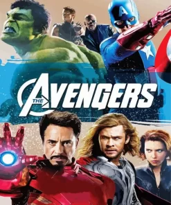 The Avengers Poster Diamond Painting