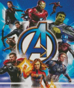 The Avengers Poster Art Diamond Painting