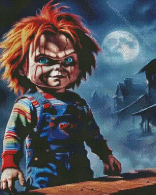 The Chucky Doll Diamond Dotz