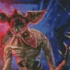 The Demogorgon Stranger Things Diamond By Numbers