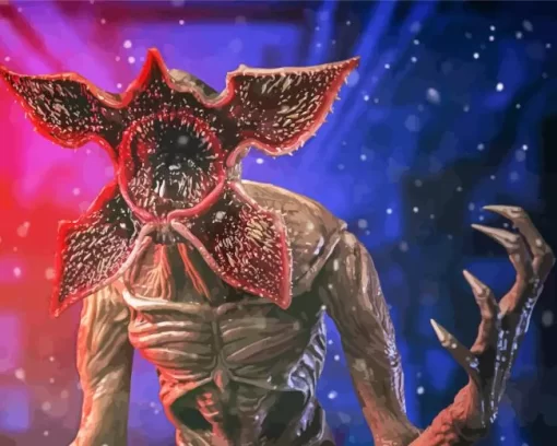 The Demogorgon Stranger Things Diamond Paintings