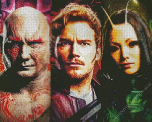 The Guardians of the Galaxy characters Diamond Paintings