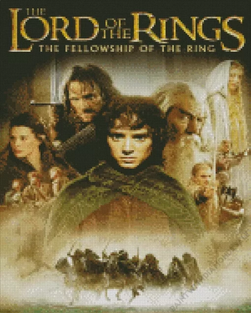 The Lord Of The Rings Diamond Painting