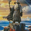 The Lord Of The Rings Gandalf Diamond By Numbers