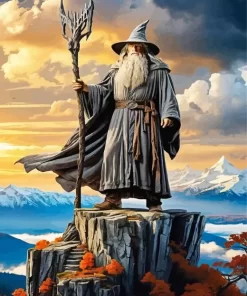 The Lord Of The Rings Gandalf Diamond Paintings