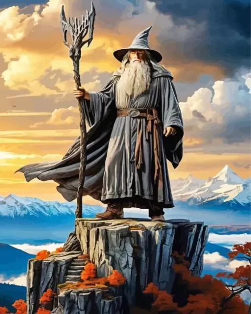 The Lord Of The Rings Gandalf Diamond Paintings