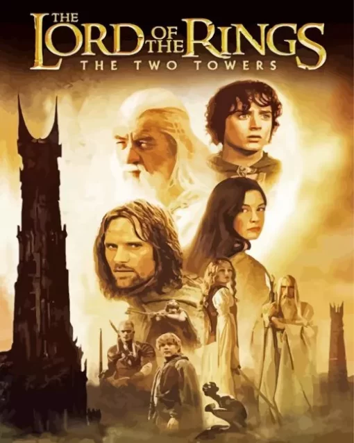 The Lord Of The Rings Poster Diamond Paintings