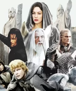 The Lord Of The Rings Movie Characters Diamond Painting