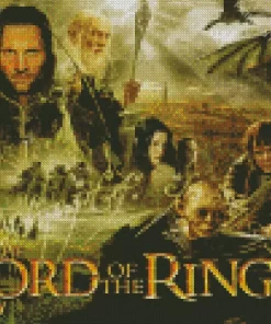 The Lord Of The Rings Poster Diamond Painting