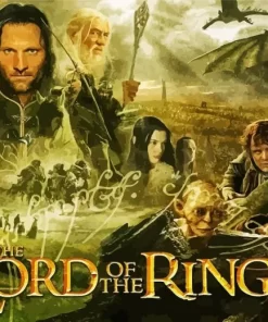 The Lord Of The Rings Poster Diamond Painting