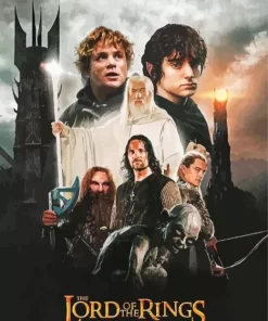 The Lord of the rings serie Diamond Paintings